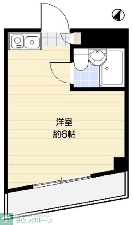 エトワール目白台(ワンルーム/3階)の間取り写真