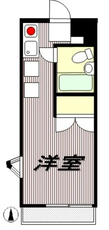 向ヶ丘ヒルズ 2階階 間取り