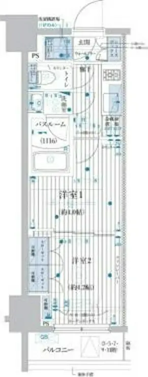 ブライズ池袋 5階階 間取り