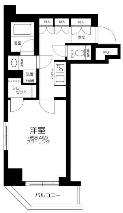 パレステュディオ麻布EAST 12階階 間取り