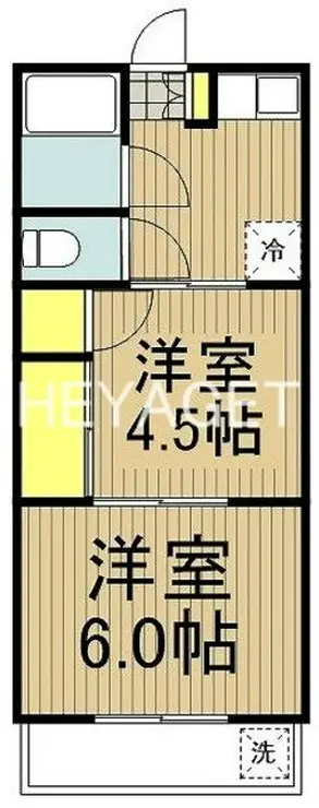 メゾン矢島 1階階 間取り