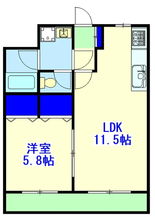 ソフィエル沙羅 3階階 間取り