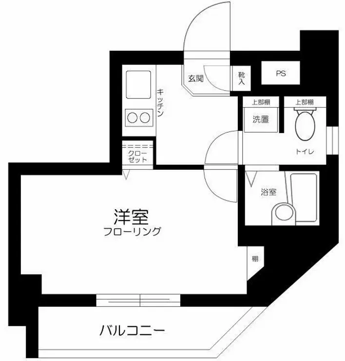 スカイコートお茶の水女子大前第2 4階階 間取り