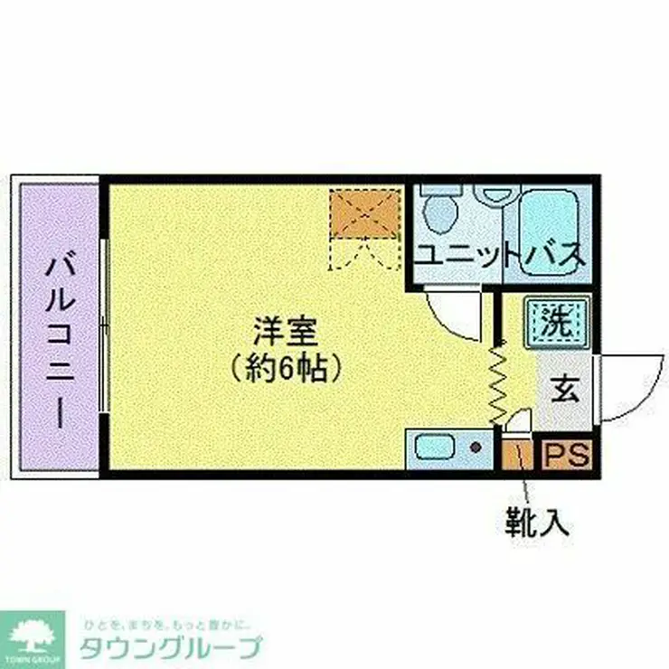 シルフィード用賀 2階階 間取り