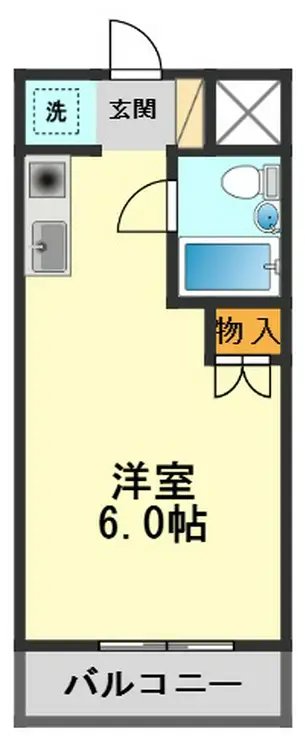 マリオン新小岩 3階階 間取り