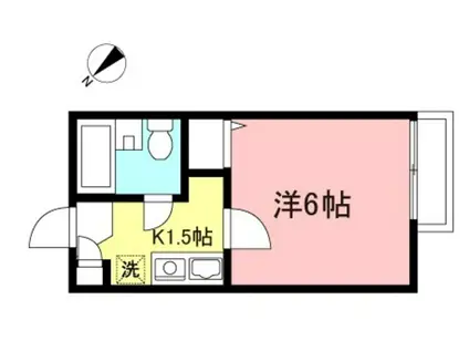 リライズ吉祥寺(1K/2階)の間取り写真