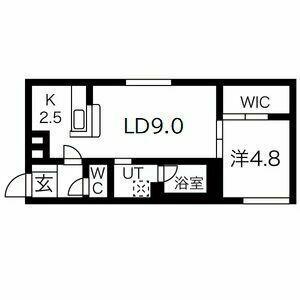 NAGOMU GROOVE(1LDK/2階)の間取り写真