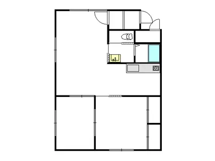 セトル永山(2LDK/2階)の間取り写真