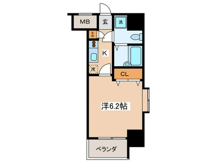 フェニックス池袋参番館 2階階 間取り