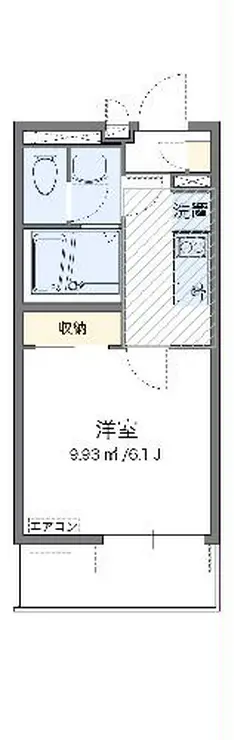クレイノセイム 1階階 間取り