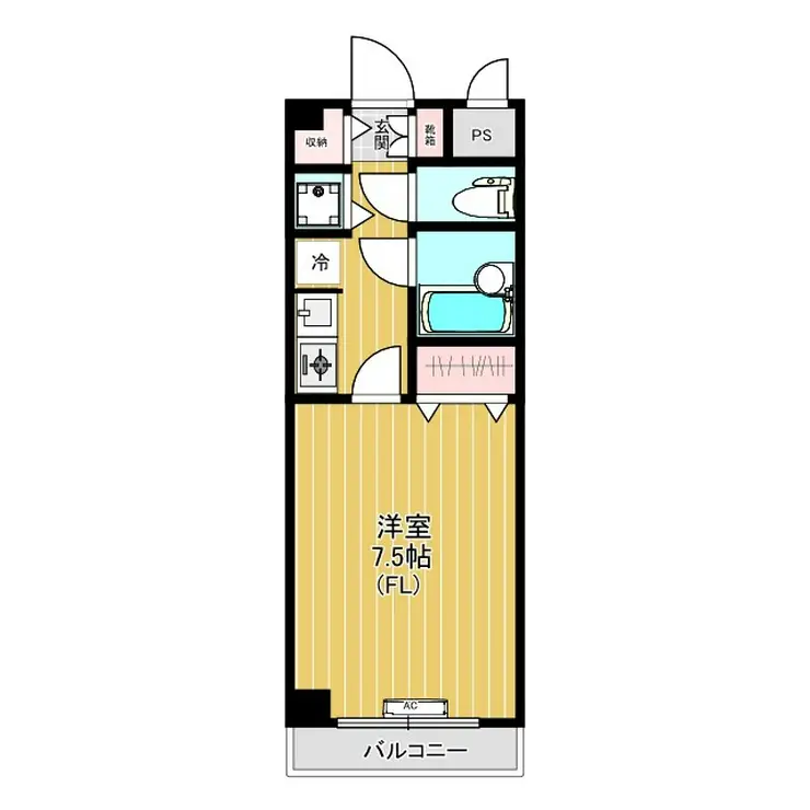 ライオンズマンション高津 6階階 間取り