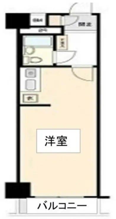 トーア川崎マンション 1階階 間取り