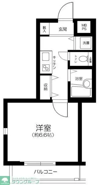 グランフォース西池袋 2階階 間取り