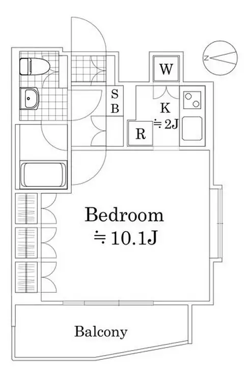 日神デュオステージ杉並井荻 7階階 間取り