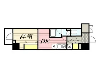 メゾンアレンヌI(2LDK/2階)の間取り写真