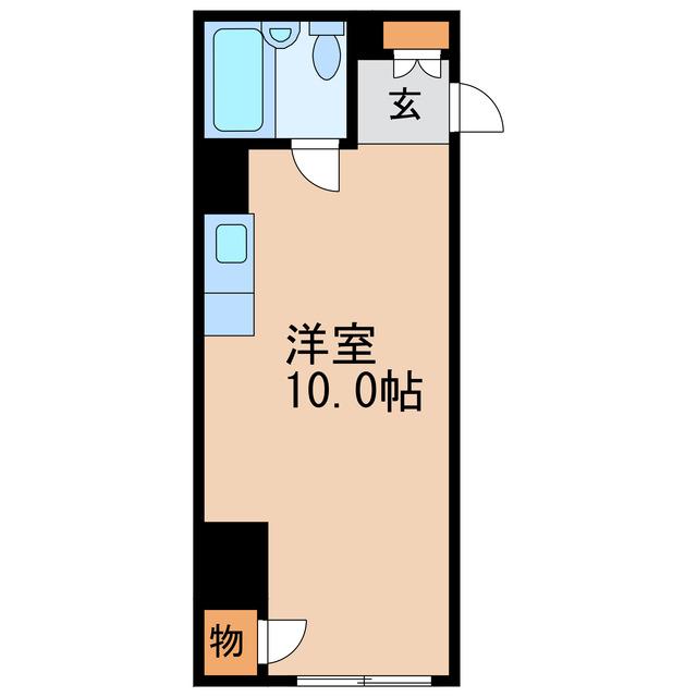 丸の内東桜ビル(ワンルーム/6階)の間取り写真