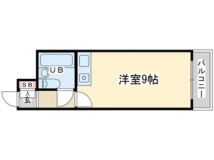 マイルド新大阪レジデンス3号館(ワンルーム/14階)の間取り写真