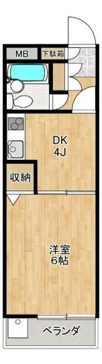 煉瓦館39 2階階 間取り
