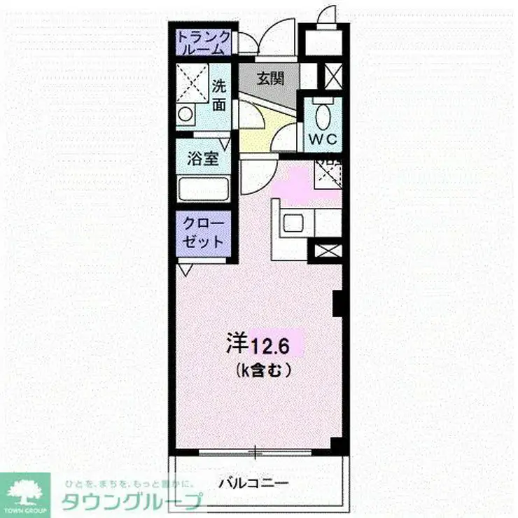プライド 8階階 間取り