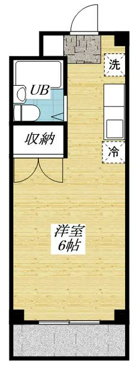 プラスハイツ日野 2階階 間取り