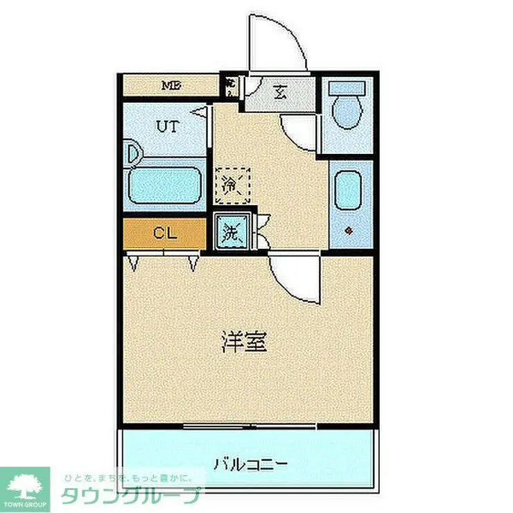 シンシア蒲田ステーションプラザ 3階階 間取り