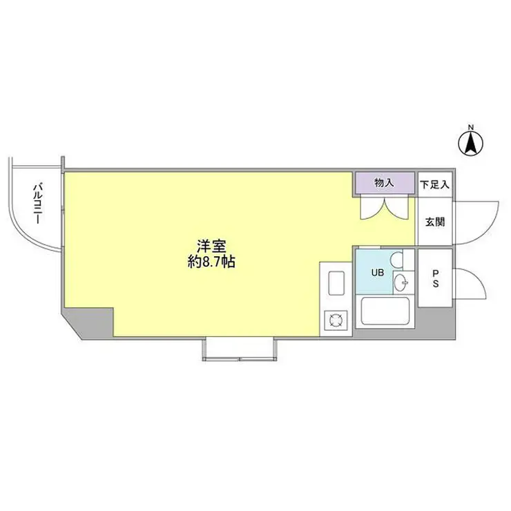 ツインリーフ国分寺 3階階 間取り