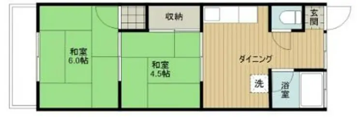新雅ハイツ 2階階 間取り