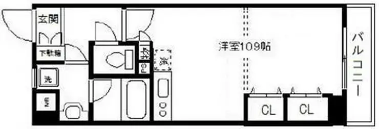 アール・ケープラザ横浜関内 5階階 間取り