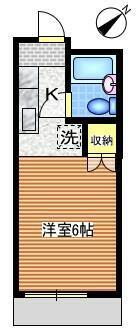 メゾネットラフィーネ-井の頭1丁目-(ワンルーム/1階)の間取り写真