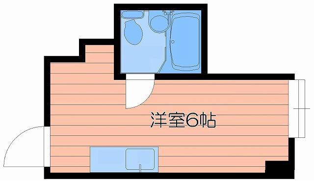 ラパンジール都島(ワンルーム/1階)の間取り写真