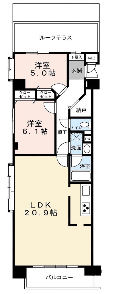 ユニオンヒルズ前後駅東