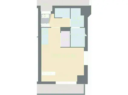 アビターレ平町(ワンルーム/2階)の間取り写真