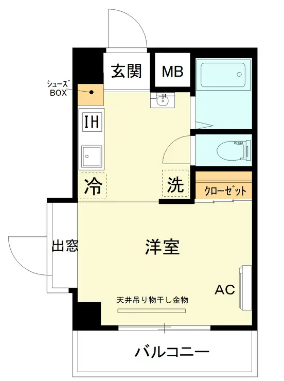 メゾン東和 3階階 間取り