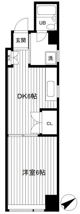 カンフリエ 4階階 間取り