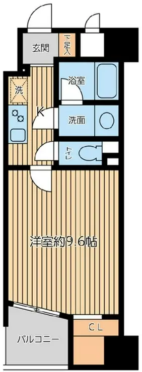 クリオ王子神谷弐番館 5階階 間取り