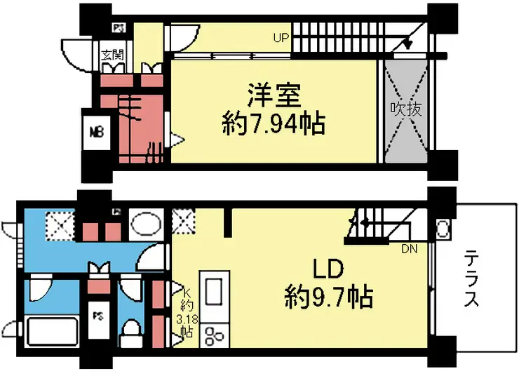 スタイリオ妙蓮寺 1階階 間取り