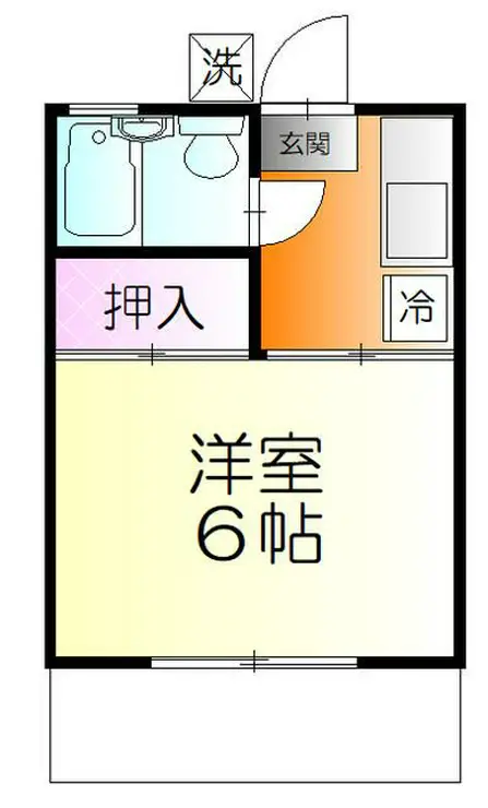 カーサ大塚 2階階 間取り