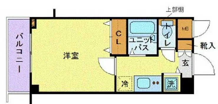 トーシンフェニックス中野 3階階 間取り