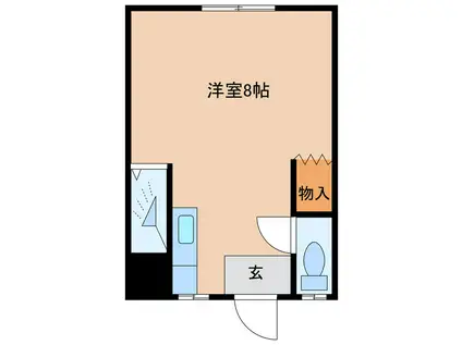 SNLD SEKIZONO(ワンルーム/2階)の間取り写真