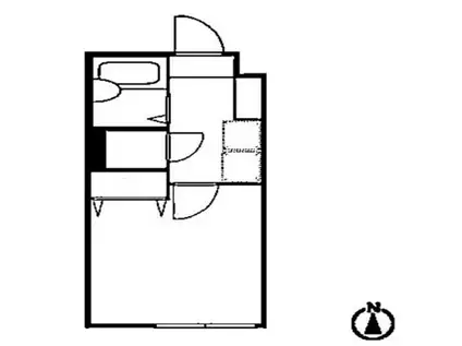 EMILLIA358(1K/3階)の間取り写真
