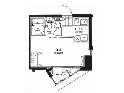 サウンドおしあげ(1K/5階)の間取り写真