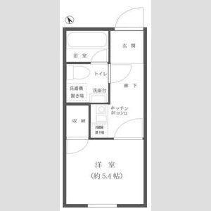MAXIVBASIC笹塚(1K/2階)の間取り写真