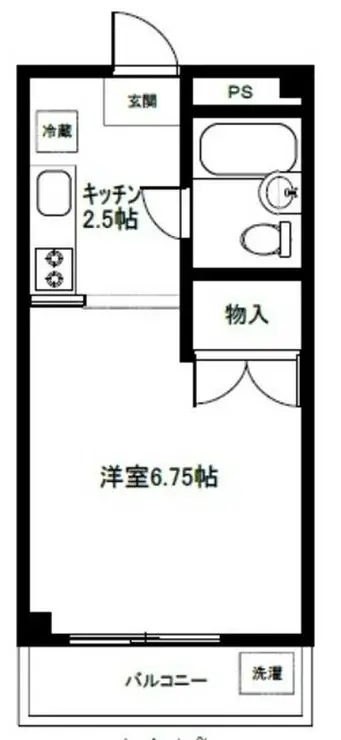 ホワイトハウス 1階階 間取り