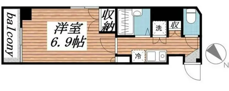 アーバイル文京白山 4階階 間取り