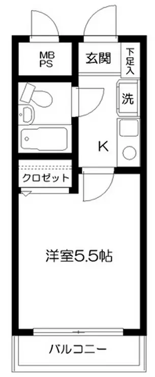 日神パレステージ横浜南 11階階 間取り