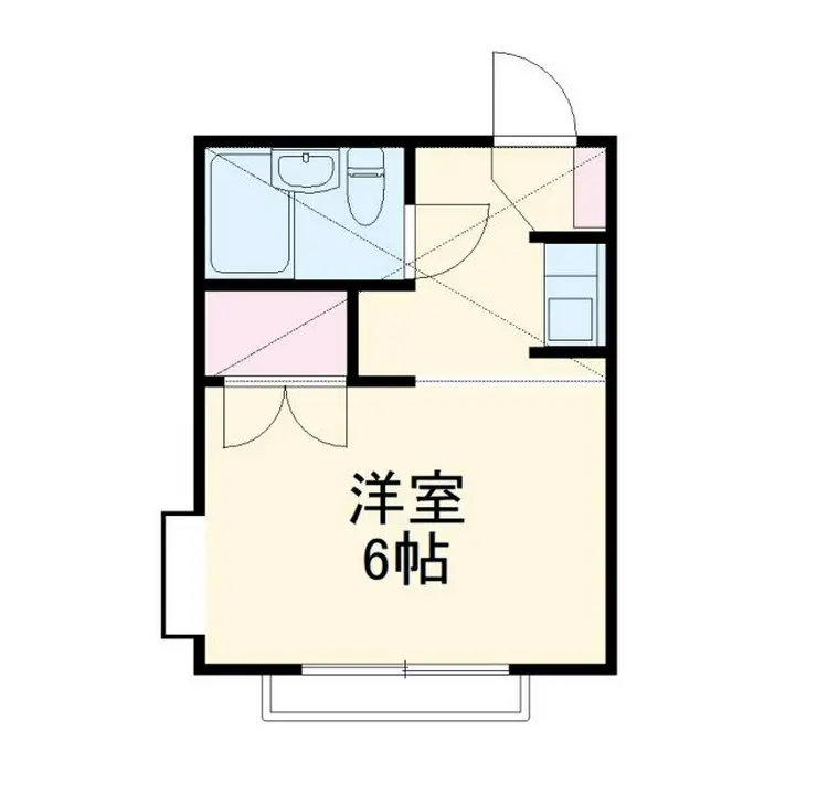 セフィールビフカ 2階階 間取り