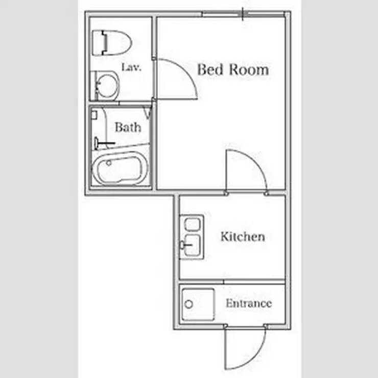 ソフィアエヌ湘南平塚 2階階 間取り