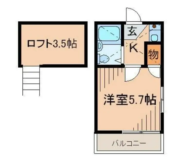 ウィステリア久我山 2階階 間取り