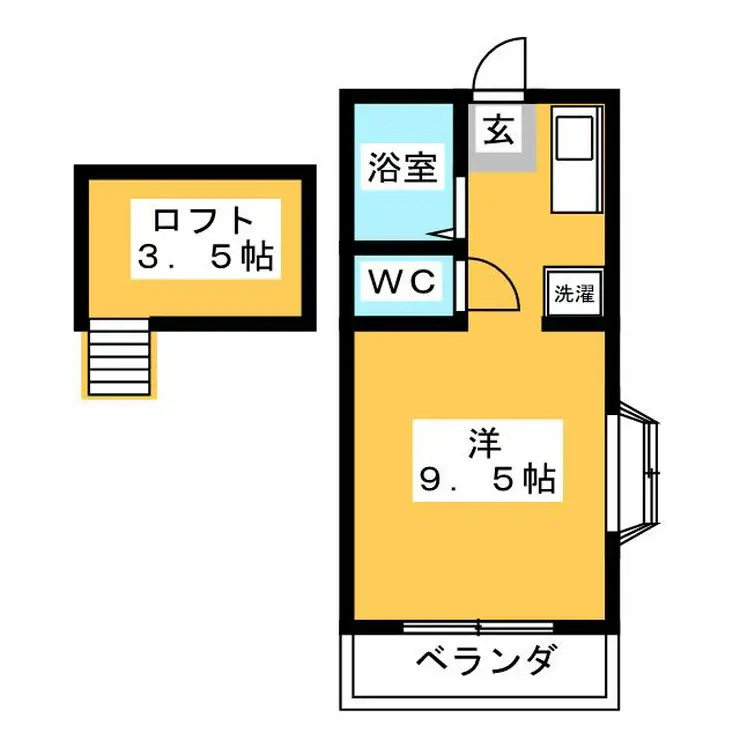 トーマコーポ 2階階 間取り