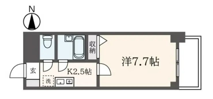 ブルーグレードヒルズ 4階階 間取り